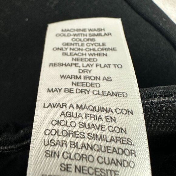 So Slimming by Chico's Women Stretch Jeggings Size 25 Short Black - Picture 8 of 9